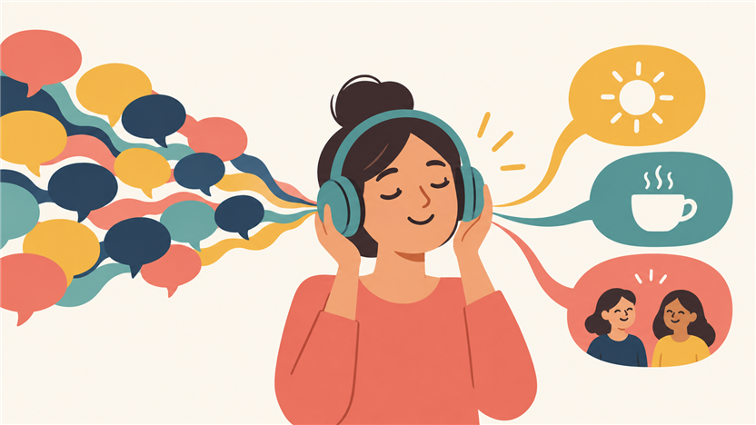 A Spanish learner making sense of fast spoken Spanish